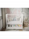 Кроватка Incanto Hollie 120*60 с маятником белый