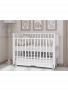 Кроватка Incanto Hollie 120*60 с маятником белый