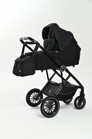 Коляска 2 в 1 Ining Baby KR350 black 