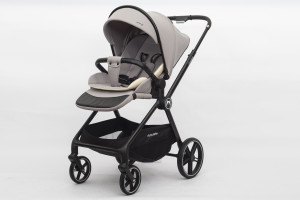 Коляска прогулочная Ining Baby Z1 PRO light grey