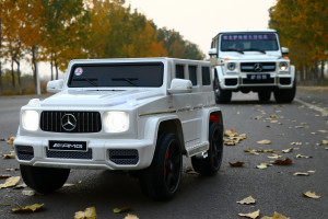 Электромобиль Mercedes-Benz G 7188 Polar White - фото 1