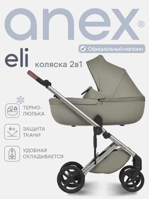 Коляска 2 в 1 Anex Eli (el-02) Excite - фото 1