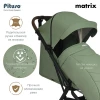 Коляска прогулочная Pituso Matrix PU Emerald mood