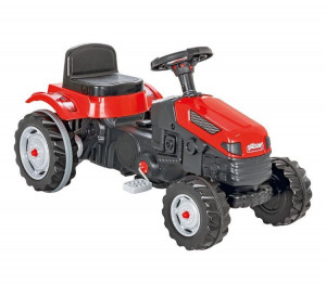 Каталка с педалями Pilsan Tractor Red