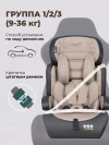 Автокресло Costa YB702A 1/2/3 (9-36кг) Beige/Black