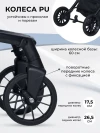 Коляска 3 в 1 Farfello Baby Shell Black ч/р