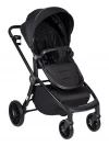 Коляска 3 в 1 Farfello Baby Shell Black ч/р