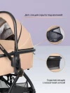 Коляска 3 в 1 Farfello Camille Beige