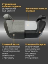 Бустер Indigo Cross 3 (22-36кг) серый-т.серый