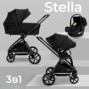 Коляска 3 в 1 Sweet Baby Stella Black