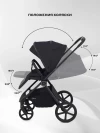 Коляска 2 в 1 Rant Teo RA120 Black