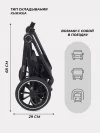 Коляска 2 в 1 Rant Moss RA321 Black