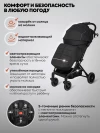 Коляска прогулочная Indigo Skip черный