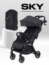Коляска прогулочная Rant Sky RA400 2025 Black