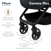 Коляска прогулочная Pituso Camino Black