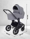 Коляска 2 в 1 Rant Flex RA076 Grey 2025