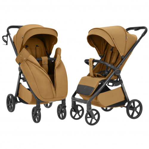 Коляска прогулочная Carrello Bravo Carbon CRL-5530 Ginger Beige