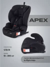 Автокресло Rant Basic ZY27F Apex 1/2/3 (9-36 кг) Black