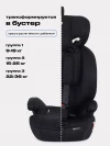 Автокресло Rant Basic ZY27F Apex 1/2/3 (9-36 кг) Black