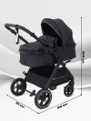 Коляска-трансформер Rant Basic Roller RA161 2 в 1 Black