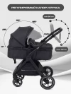 Коляска-трансформер Rant Basic Roller RA161 2 в 1 Black