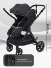 Коляска-трансформер Rant Basic Roller RA161 2 в 1 Black