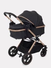 Коляска-трансформер MOWBaby Jasper MB022 3 в 1 Gold Black