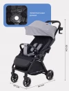 Коляска прогулочная Rant Sky RA400 2025 Grey
