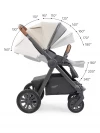 Коляска 2 в 1 Happy Baby Mommer Pro Nova beige