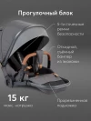 Коляска 2 в 1 Happy Baby Mommer Pro Nova dark grey