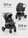 Коляска 2 в 1 Happy Baby Mommer Pro Nova black