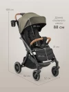 Коляска прогулочная Happy Baby Lynn dark olive & flora