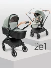 Коляска 2 в 1 Happy Baby Celine Pro dark olive