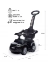 Каталка Sevillababy Sport Car с ручкой black