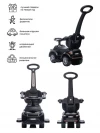 Каталка Sevillababy Sport Car с ручкой black