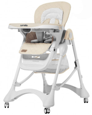 Стул для кормления Carrello Caramel CRL-9501/3 Cream Beige