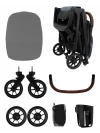 Коляска прогулочная Pituso Mini PU Graphite