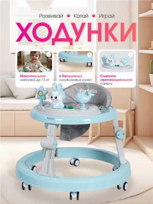 Ходунки Farfello A4 Blue - фото 1