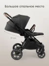 Коляска прогулочная Happy Baby Luna 360 black