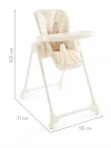 Стул для кормления Happy Baby William Pro latte