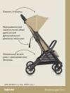 Коляска прогулочная Inglesina Quid 3 Lunar Beige