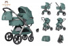 Коляска-трансформер Ining Baby X1-S PRO 3 в 1 green