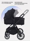 Коляска 2 в 1 MowBaby Amber MB067 Black