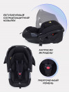 Коляска 3 в 1 MowBaby Amber MB068 Black