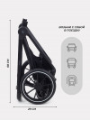Коляска 3 в 1 MowBaby Amber MB068 Grey