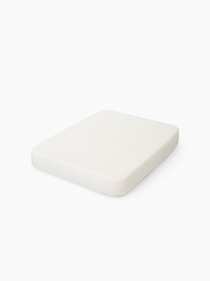 Матрас для кроватки 90*70 11 см прямоугольный закругленный Happy Baby Mommy Lux white 95049