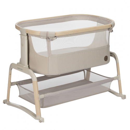 Колыбель-качели Maxi-Cosi Iora AIR Classic Beige ECO/классик бежевый (c колесами) - фото 1