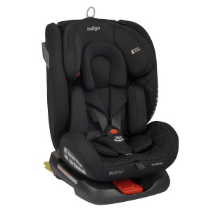 Автокресло Indigo Tourneo S isofix 0/1/2/3 (0-36кг) черный вип