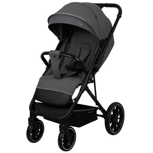 Коляска прогулучная Indigo Delta Plus темно-серый